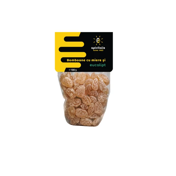 EUKALIPTUSZOS MÉZES CUKORKA 100g