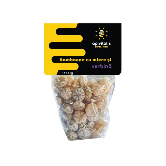 VERBÉNÁS MÉZES CUKORKA 100g
